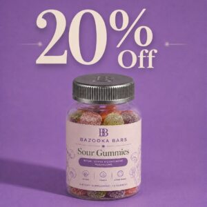 Bundle Bonanza! – Add Extra Super Blend Sour Gummies at 20% OFF Each