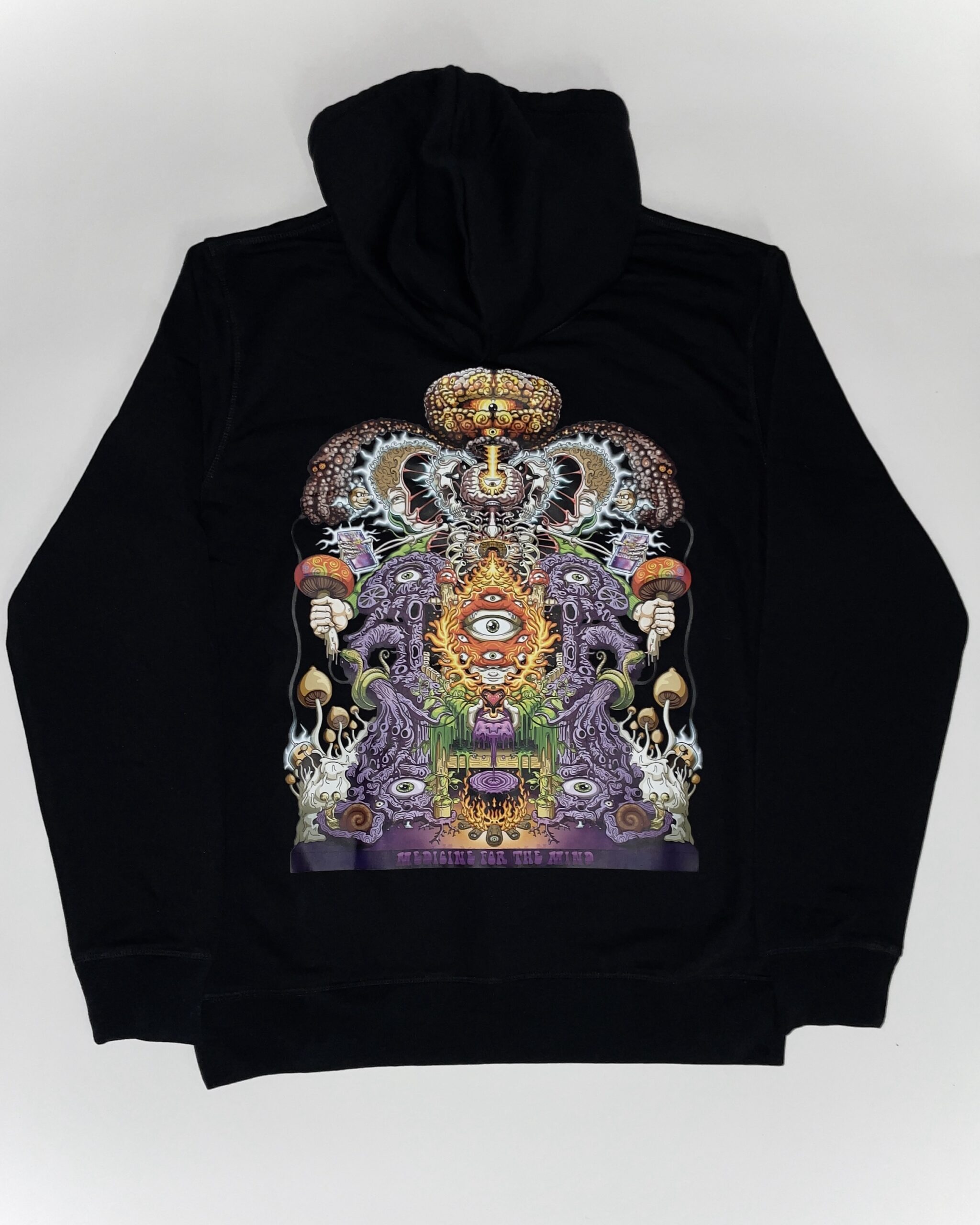 Printed Hoodie – “Mega Mind Arising”